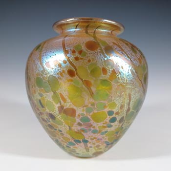 Isle of Wight Studio 'Summer Fruits' Glass Globe Vase - Labelled