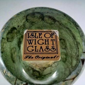 Isle of Wight Studio/Harris 'Garden' Green Glass Vase