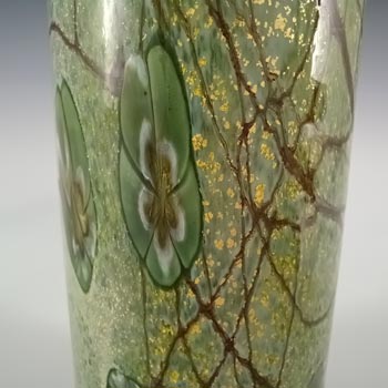 Isle of Wight Studio/Harris 'Garden' Green Glass Vase