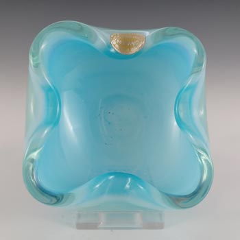 LABELLED Seguso Dalla Venezia Murano Glass Bowl