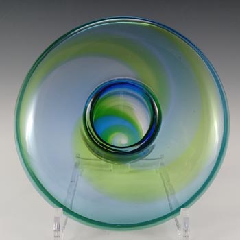 Stevens & Williams / Royal Brierley Glass 'Rainbow' Mushroom Bowl