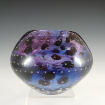 (image for) Chinese Murano Style Purple & Blue Sommerso Glass Bowl