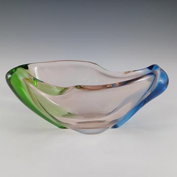 Mstisov Czech Vintage Glass Romana Bowl by Hana Machovská