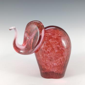 (image for) Wedgwood Lilliput Speckled Pink Glass Elephant L5005