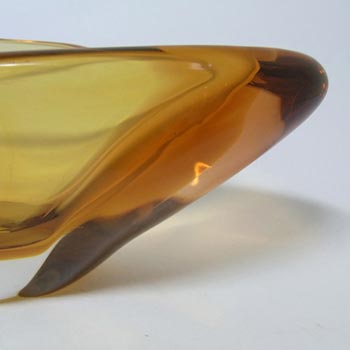 Bohemian Mstisov Glass Romana Bowl by Hana Machovská