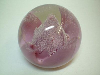Caithness Glass "Strawberry Fayre" Paperweight