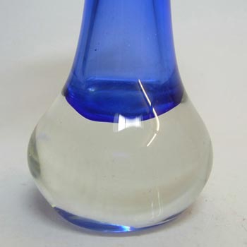 Flygsfors Coquille Glass Vase by Paul Kedelv Signed '56