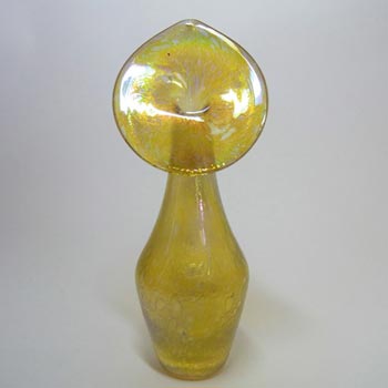 Heron Glass Yellow Jack in the Pulpit Vase - Boxed