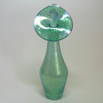 Heron Glass Green Jack in the Pulpit Vase - Boxed