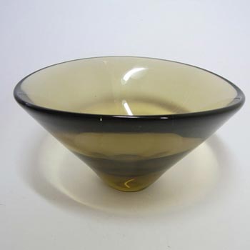 Holmegaard 1959 Per Lutken 'Oliven' Glass Vase - Signed