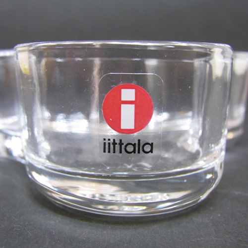 (image for) Iittala Alvar Aalto Glass Bowl/Votive Labelled + Boxed - Click Image to Close