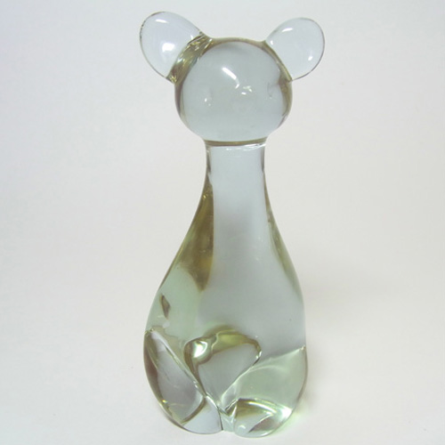 (image for) Rare Neodymium/Dichroic Glass Cat - Changes Colour! - Click Image to Close