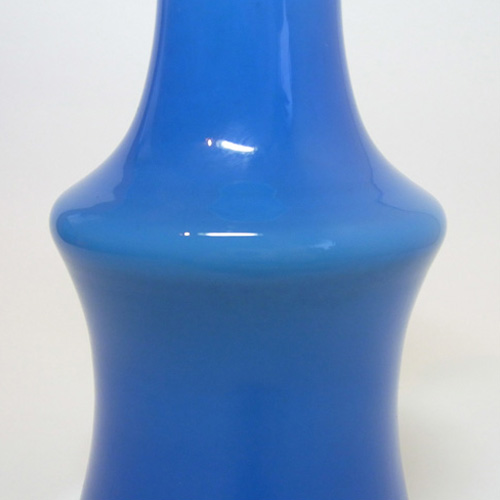 (image for) Alsterfors #AV281/20 Swedish Blue Cased Glass Vase - Labelled - Click Image to Close