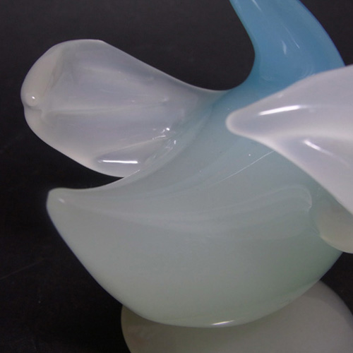 Archimede Seguso Alabastro Murano Glass Swan Sculpture - Click Image to Close