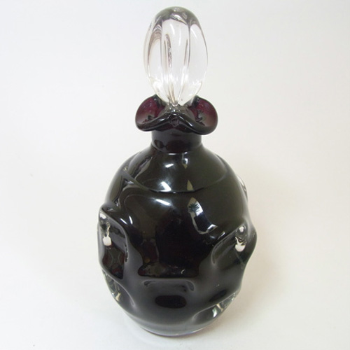 (image for) 1960's Swedish Aseda Purple Glass Decanter/Bottle 999/1 - Click Image to Close