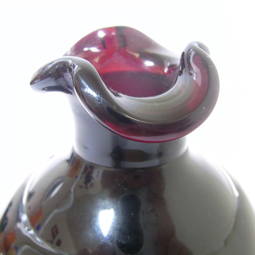 (image for) 1960's Swedish Aseda Purple Glass Decanter/Bottle 999/1 - Click Image to Close