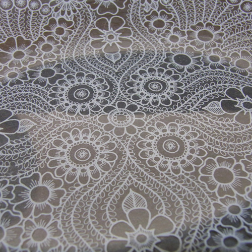 (image for) Chance Bros White Glass Filigree/Lace Plate/Dish 1971 - Click Image to Close