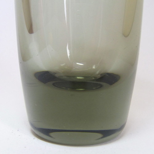 (image for) Holmegaard #18121 Per Lutken Smoky Glass Vase - Signed - Click Image to Close