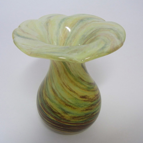 (image for) Alum Bay - Isle of Wight Glass Vase - Labelled - Click Image to Close
