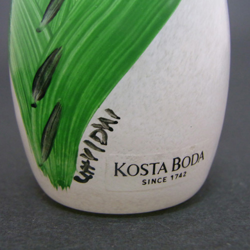 (image for) Kosta Boda Glass 'Tulipa' Vase - Ulrica Hydman-Vallien - Click Image to Close