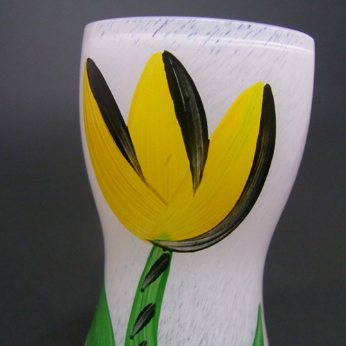 Kosta Boda Glass 'Tulipa' Vase - Ulrica Hydman-Vallien - Click Image to Close