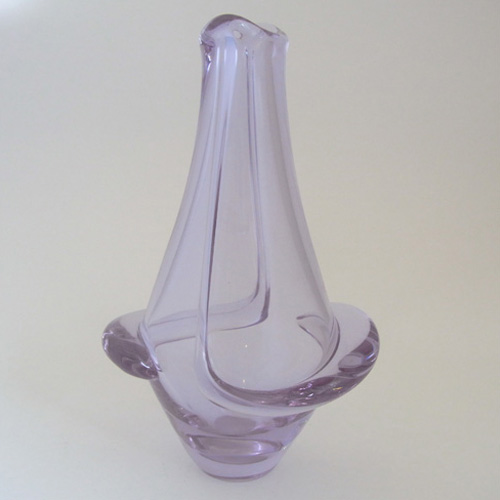Zelezny Brod Neodymium Czech Glass Vase by Frantisek Zemek - Click Image to Close