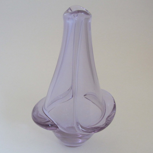 Zelezny Brod Neodymium Czech Glass Vase by Frantisek Zemek - Click Image to Close