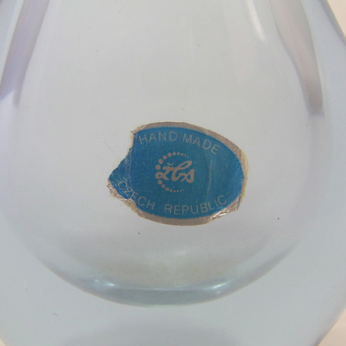 (image for) Zelezny Brod Neodymium / Alexandrite Czech Glass Vase - Click Image to Close