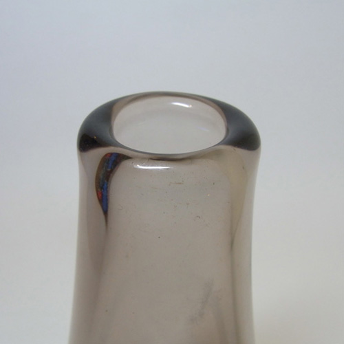 Czech Zelezny Brod Amber Glass Vase - Miloslav Klinger - Click Image to Close