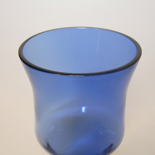 Aseda Blue + Green Glass Vase - Bo Borgstrom B5/602 - Click Image to Close