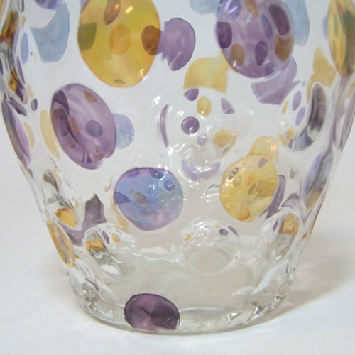 (image for) Borske Sklo 1950's Glass 'Nemo' Vase - Max Kannegiesser - Click Image to Close