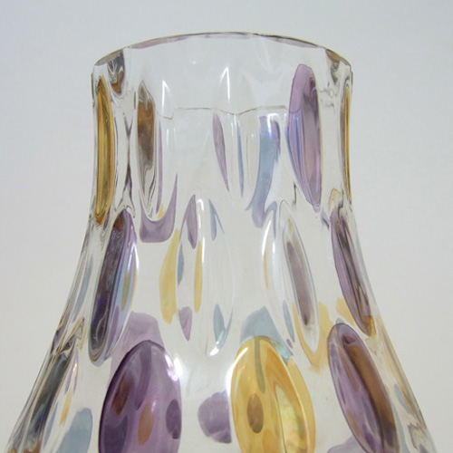(image for) Borske Sklo 1950's Glass 'Nemo' Vase - Max Kannegiesser - Click Image to Close
