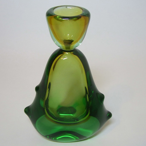Mstisov Czech Glass Candlestick 53105 - Frantisek Zemek - Click Image to Close