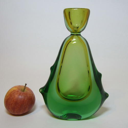 (image for) Mstisov Czech Glass Candlestick 53105 - Frantisek Zemek - Click Image to Close