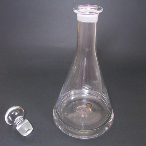 (image for) Dartington Glass Decanter by Frank Thrower - Labelled - Click Image to Close