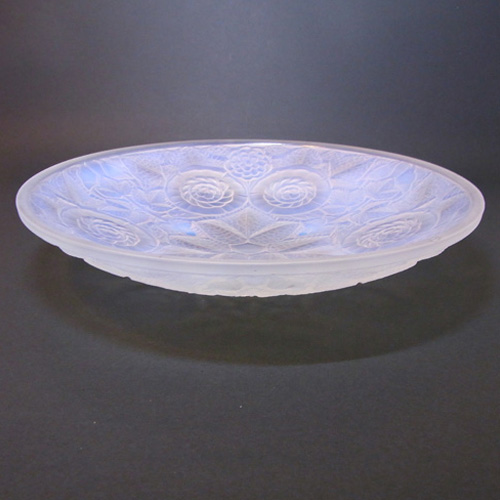 French Art Deco 1920's Opaline/Opalescent Glass Bowl - Click Image to Close