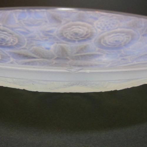 (image for) French Art Deco 1920's Opaline/Opalescent Glass Bowl - Click Image to Close