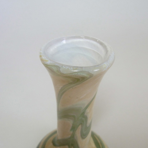 Gozo Maltese Glass 'Springtime' Vase - Signed +Labelled - Click Image to Close