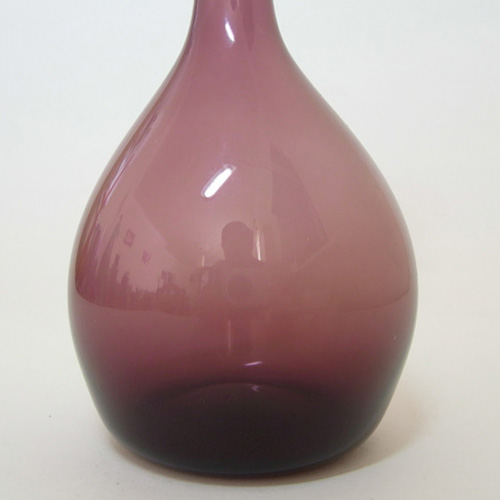 (image for) Gullaskruf/Arthur Percy Swedish Purple Glass Vase Label - Click Image to Close