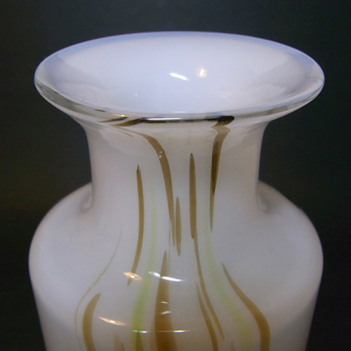 (image for) Holmegaard 'Cascade' Glass Vase by Per Lutken - Signed - Click Image to Close