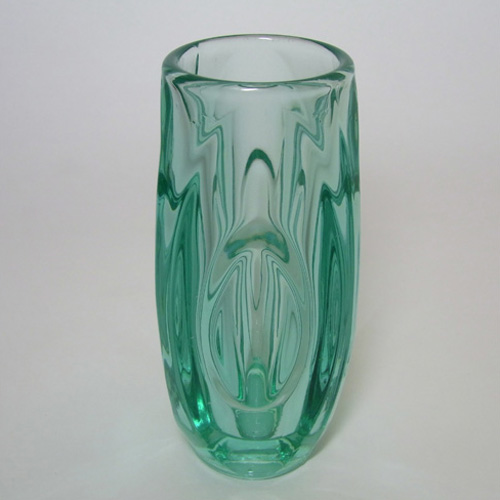 (image for) Rosice Sklo Union Glass Lens Vase Rudolf Schrötter #914 - Click Image to Close