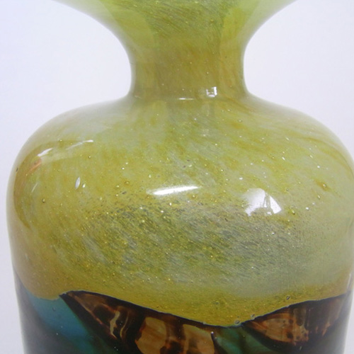 (image for) Mdina 'Strata' Maltese Glass Decorative Bottle - Click Image to Close