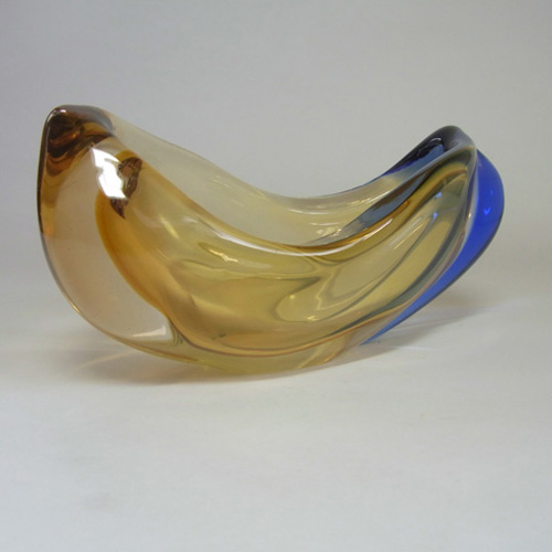 (image for) Czech Mstisov Glass Romana Bowl by Hana Machovská - Click Image to Close