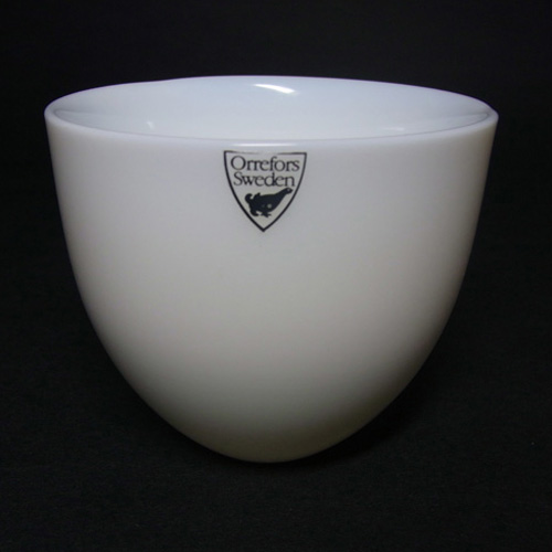 (image for) Orrefors Glass Lena Bergstrom Pastillo Bowl - Label + Box - Click Image to Close