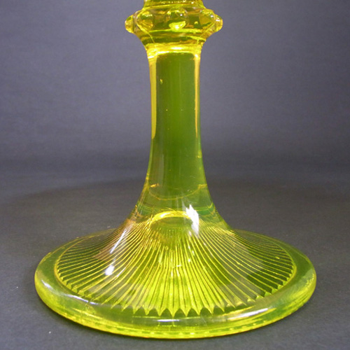 Davidson Primrose Pearline Glass 'Queens Crown' Bowl - Click Image to Close