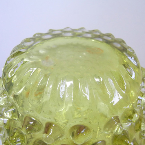 Prachen Czech Amber Glass Vase - Frantisek Koudelka - Click Image to Close