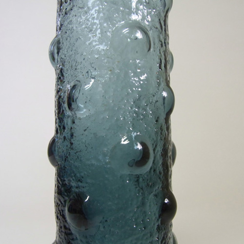 (image for) Riihimaki #1462 Riihimaen Tamara Aladin Blue Glass Vase - Click Image to Close
