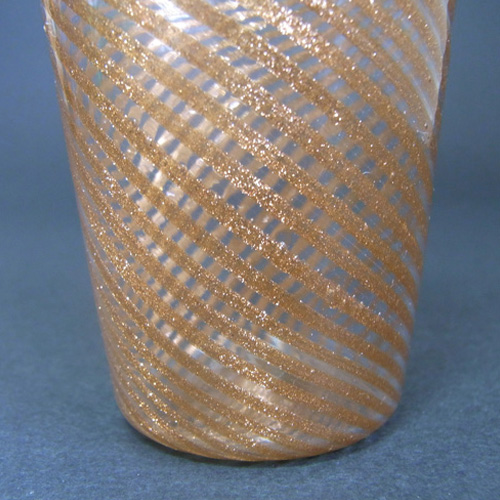 (image for) Salviati Murano Copper Aventurine Shot Glass/Tumbler - Click Image to Close