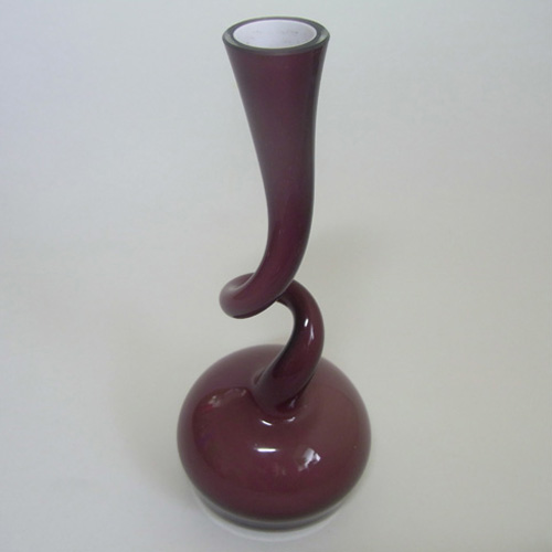 (image for) Normann Copenhagen Scandinavian Purple Cased Glass Vase - Click Image to Close