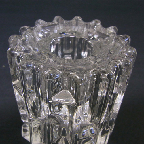 (image for) Sklo Union Rudolfova Glass Candlestick Frantisek Vizner - Click Image to Close